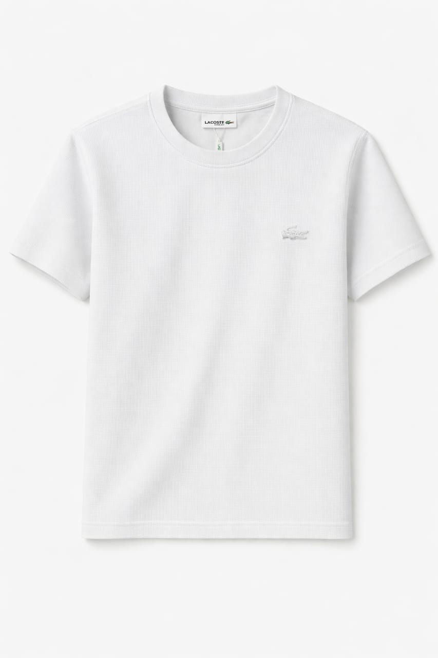 Lacoste Men's Textured Crew Neck T-Shirt