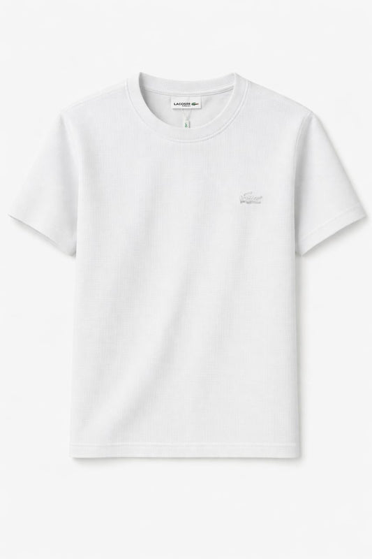 Lacoste Men's Textured Crew Neck T-Shirt