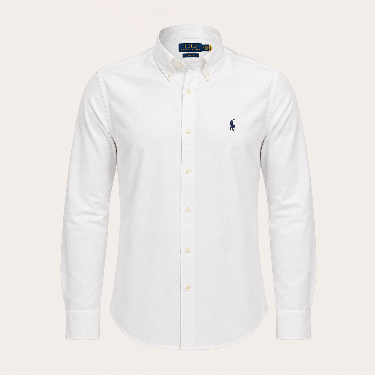 Premium White Remi Cotton Slim Fit Shirt